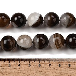 Natural Agate Beads Strands&nbsp;G-F820-K06-16mm-01A