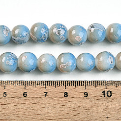 Baking Paint Glass Beads Strands&nbsp;DGLA-N008-10mm-06