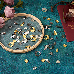 72Pcs 12 Style Brass Pendants&nbsp;FIND-SW0001-24