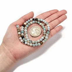 Natural Flower Amazonite Beads&nbsp;X-Z26N5018