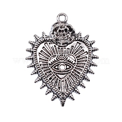 Tibetan Style Alloy Pendants&nbsp;FIND-PW0006-09AS
