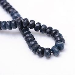 Natural White Jade Bead Strands&nbsp;G-R343-2x4-14