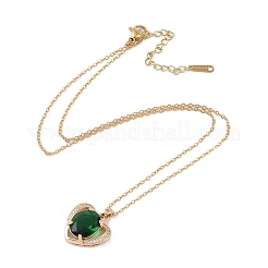 304 Stainless Steel Cable Chain Necklaces&nbsp;NJEW-P309-01G