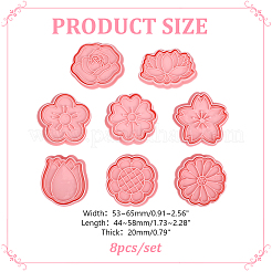 Valentine's Day PP Plastic Cookie Cutters&nbsp;DIY-HY0003-56A