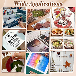 Self-Adhesive PVC Plastic Holographic Cold Laminating Film&nbsp;DIY-WH0308-762C
