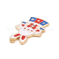 Alloy Enamel Pendants&nbsp;ENAM-M055-23G-02