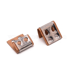 Alloy Spring Clips&nbsp;PALLOY-WH0092-50P