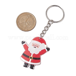 Christmas Theme Acrylic Charm Keychains&nbsp;KEYC-JKC00984