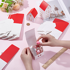 44Pcs 2 Styles Paper Candy Packaging Boxes with Window&nbsp;CON-BC0007-67