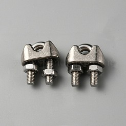 304 Stainless Steel Wire Rope Cable Clip Clamp&nbsp;FIND-WH0110-499