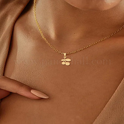 4Pcs 304 Stainless Steel Pendants&nbsp;STAS-LP0004-19