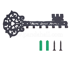 Iron Wall Mounted Hook Hangers&nbsp;AJEW-WH0188-70