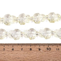 Transparent Glass Beads Strands&nbsp;DGLA-N021-02A-10