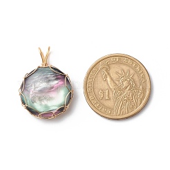 Resin Imitation Shell Pendants&nbsp;PALLOY-JF01851