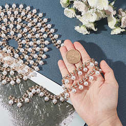 Brass Rhinestone Cup Chain&nbsp;CHC-WH0004-06A