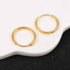 925 Sterling Silver Hoop Earrings&nbsp;STER-B008-01B-G
