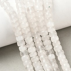 Natural Quartz Crystal Beads Strands&nbsp;LS-GG-CBA792A-G07-4x7mm