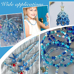 8 Sets 8 Colors Opaque Baking Paint Glass Beads&nbsp;DGLA-PH0001-21