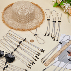 24Pcs Plastic Hat Flexible Removable Chin Cord&nbsp;FIND-FG0004-90