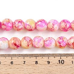 Baking Paint Glass Beads&nbsp;X1-DGLA-N003-10mm-A01