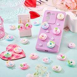 20Pcs Opaque Resin Decoden Cabochons&nbsp;RESI-TA0005-33