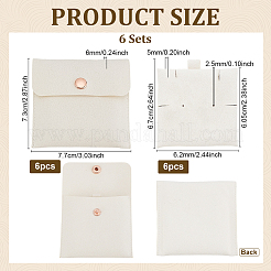 6Pcs Velvet Storage Bags&nbsp;ABAG-PH0001-53