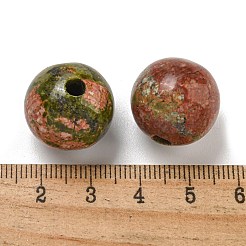 Natural Unakite Beads&nbsp;G-G147-01J