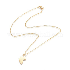 304 Stainless Steel Pendant Necklaces&nbsp;NJEW-F275-19G