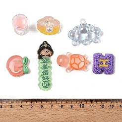 Opaque Resin Beads & Pendants&nbsp;RESI-XCP0001-10