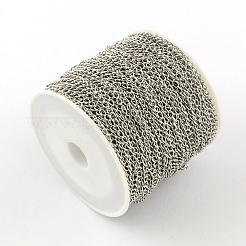 Tarnish Resistant 304 Stainless Steel Curb Chains&nbsp;CHS-R008-23