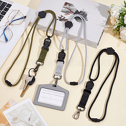 3Pcs 3 Colors Polyester Name Card Neck Lanyard Straps&nbsp;AJEW-NB0008-20