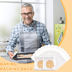 OPP Cellophane Self-Adhesive Cookie Bags&nbsp;OPP-WH0008-04B