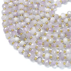 Natural Lavender Amethyst Beads Strands&nbsp;G-K389-E08-01