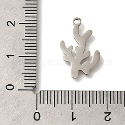 201 Stainless Steel Pendants&nbsp;STAS-R136-33P