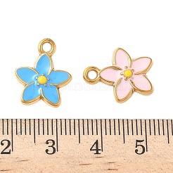 304 Stainless Steel Enamel Pendants&nbsp;STAS-I346-43G