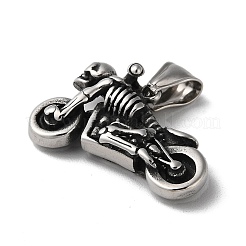 304 Stainless Steel Pendants&nbsp;STAS-D014-23AS