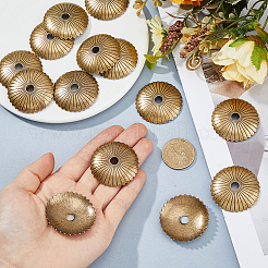 14Pcs Brass Handle Washers&nbsp;KK-FH0008-36AB