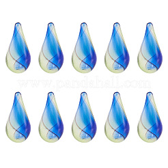 10Pcs Handmade Lampwork Beads&nbsp;LAMP-TADJ0001-11