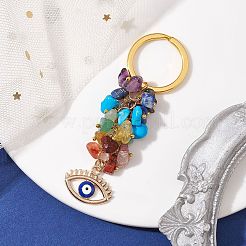 Alloy Enamel Pendant Keychain&nbsp;KEYC-JKC00699-02