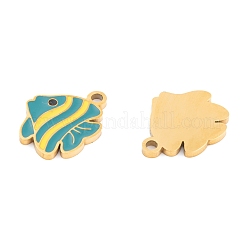 Ion Plating(IP) 304 Stainless Steel Pendants&nbsp;STAS-O007-08B-G