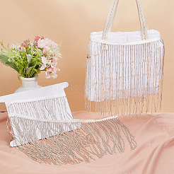 1.25 Yards Seed Bead Fringe Trimming&nbsp;DIY-BC0012-58A