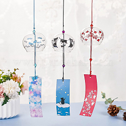 Japanese Wind Chimes&nbsp;HJEW-BC0001-01B