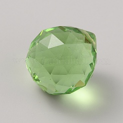 Glass Pendants&nbsp;GLAA-WH0030-33A