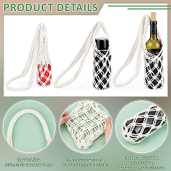 6Pcs Polycotton Cord Knitting Wine Storage Bags&nbsp;AJEW-WA0003-39