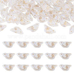 50Pcs Transparent Acrylic Beads&nbsp;MACR-TADJ0001-01C