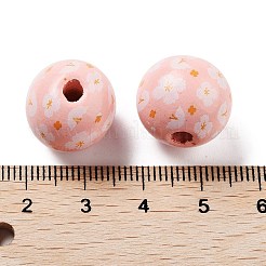 Wood European Beads&nbsp;WOOD-M011-06F
