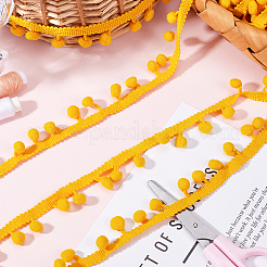 Polyester Pom Pom Ball Tassel Ribbons&nbsp;DIY-WH20011-48B