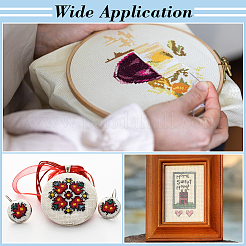 18CT Cotton Cross-stitch Fabric&nbsp;DIY-WH0021-13C