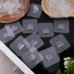 Transparent Adhesive Plastic Wall Hook&nbsp;AJEW-WH0752-793
