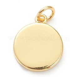 Brass Enamel Pendants&nbsp;KK-P200-11C-G